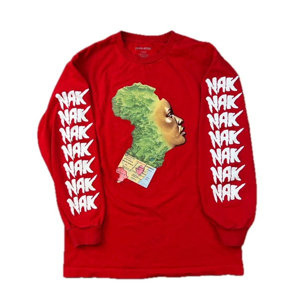 FUCKING AWESOME Nakel Smith Africa Long Sleeve Tee - Picture 1 of 7